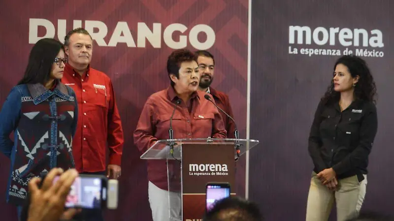 Lulú García, presidenta estatal de Morena en Durango 